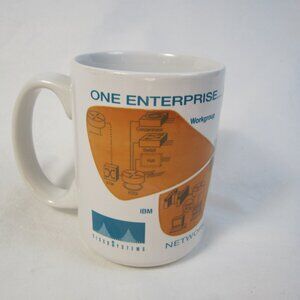 Vintage Cisco Systems One Enterprise Coffee Mug / Cup